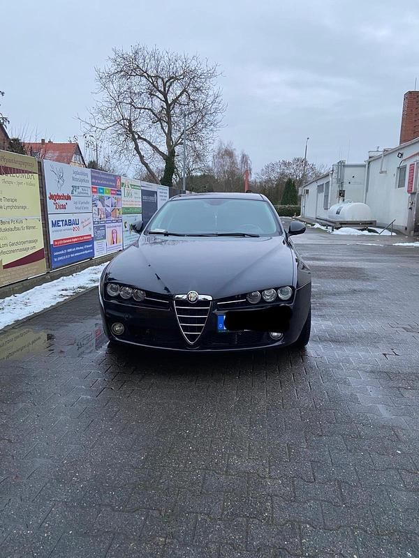 Gebraucht Alfa Romeo 159 Progression 209 PS (153 kW) 2007 Schwarz Kombi