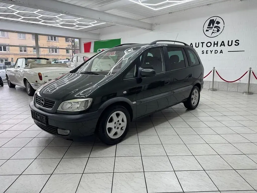 Gebraucht Opel Zafira Elegance 147 PS (108 kW) 2001 Grün Van / Kleinbus
