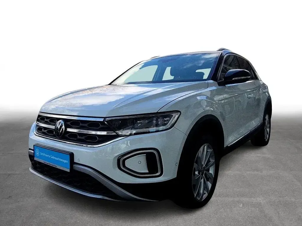 Gebraucht VW T-Roc Style 150 PS (110 kW) 2025 Pure white schwarz SUV