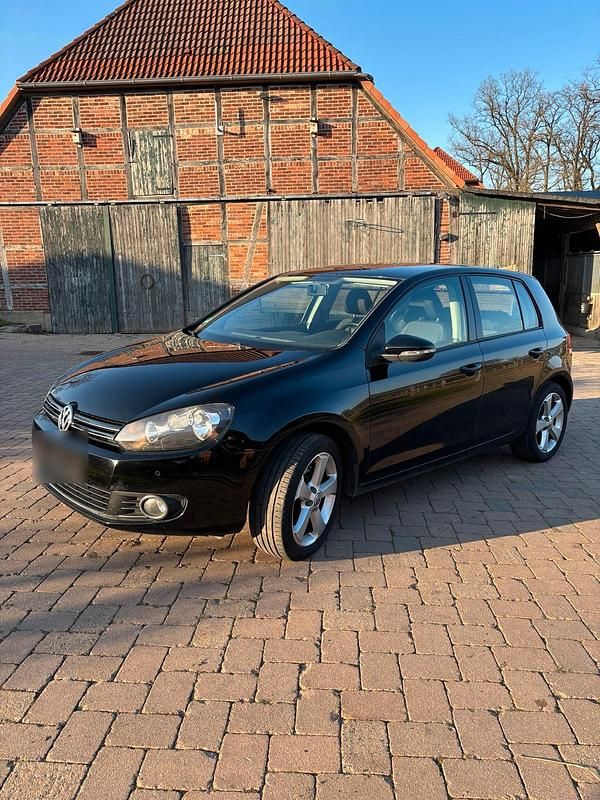Gebraucht VW Golf VI 80 PS (58 kW) 2009 Schwarz Kleinwagen