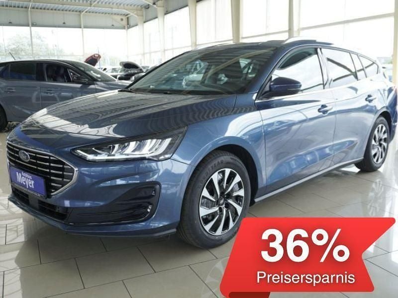 Chromablau metallic Neu 2025 Ford Focus Titanium X Kombi | 22.910 € (Superpreis) - Bild 1/4