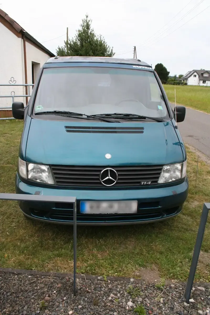 Gebraucht Mercedes Vito Marco Polo 143 PS (105 kW) 1998 Blau Van