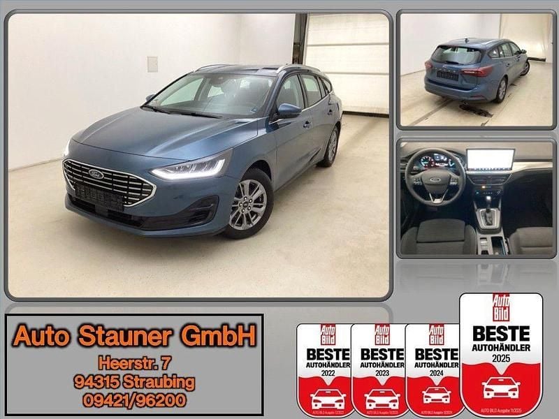 Blau Gebraucht 2024 Ford Focus Titanium Kombi | 20.980 € (Superpreis) - Bild 1/4