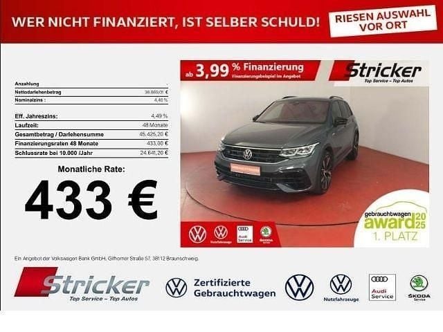 Delfingrau metallic Gebraucht 2021 VW Tiguan Style SUV | 38.869 € (Fairer Preis) - Bild 1/4
