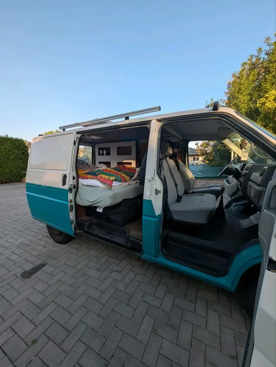 Gebraucht VW T4 78 PS (57 kW) 1997 Grün Van