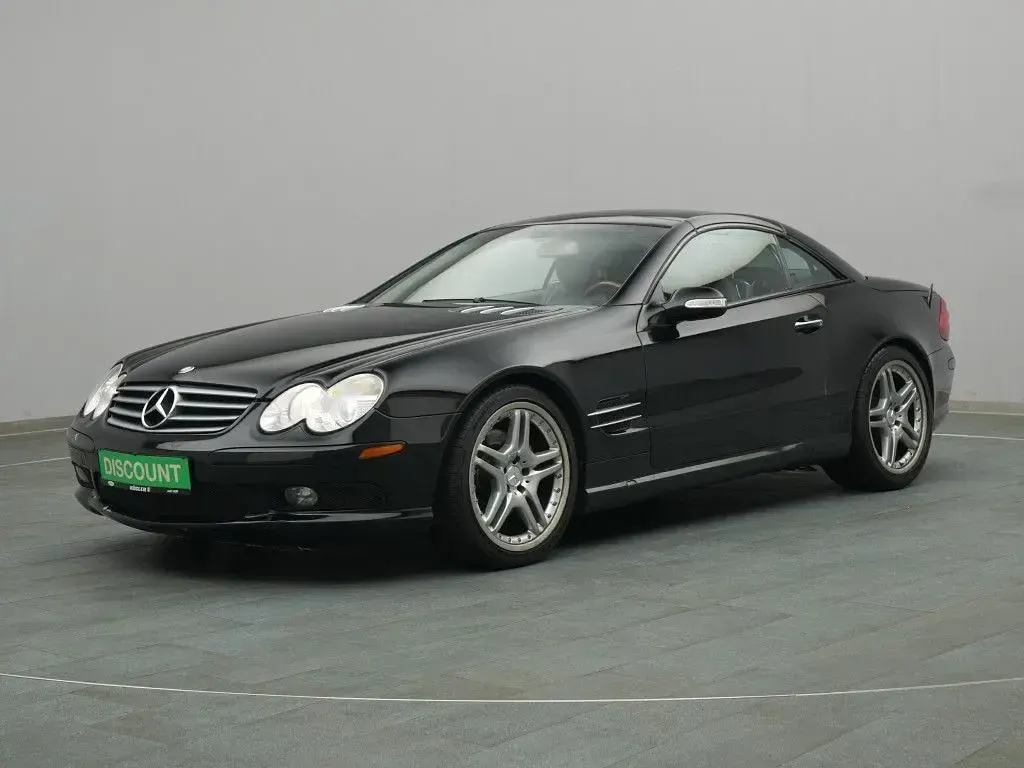 Gebraucht Mercedes SL500 306 PS (225 kW) 2003 Schwarz Cabrio