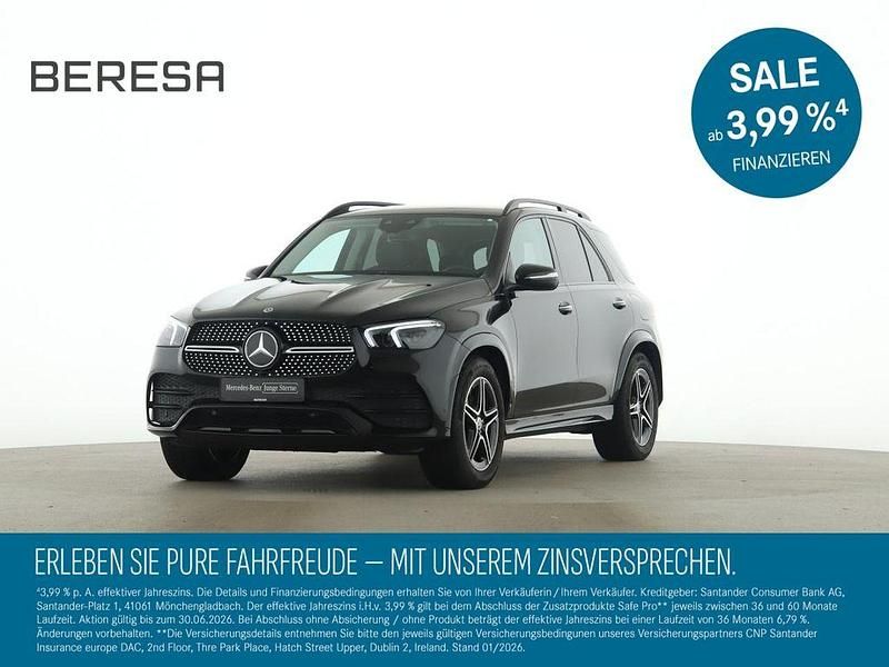 Schwarz Gebraucht 2022 Mercedes GLE350 AMG SUV | 56.830 € (Superpreis) - Bild 1/4