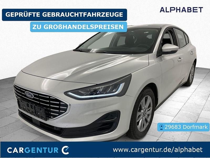Moondust silber Gebraucht 2023 Ford Focus Titanium Limousine | 17.990 € (Superpreis) - Bild 1/2
