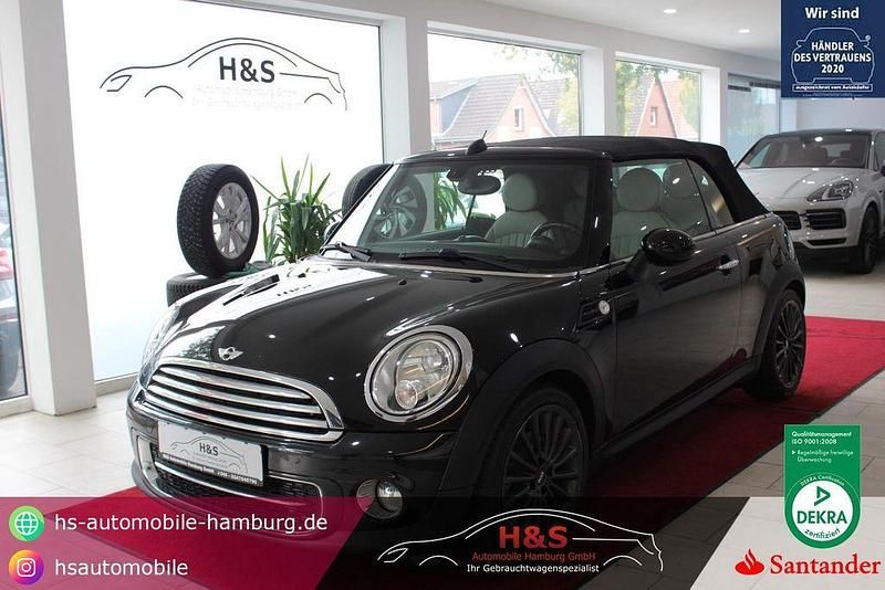 Midnight black Gebraucht 2010 Mini Cooper D Cabriolet Cabrio | 9.990 € (Etwas zu teuer) - Bild 1/4