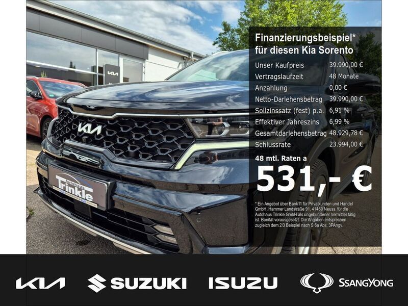 Schwarz Gebraucht 2022 Kia Sorento Platinum SUV | 39.990 € (Fairer Preis) - Bild 1/4
