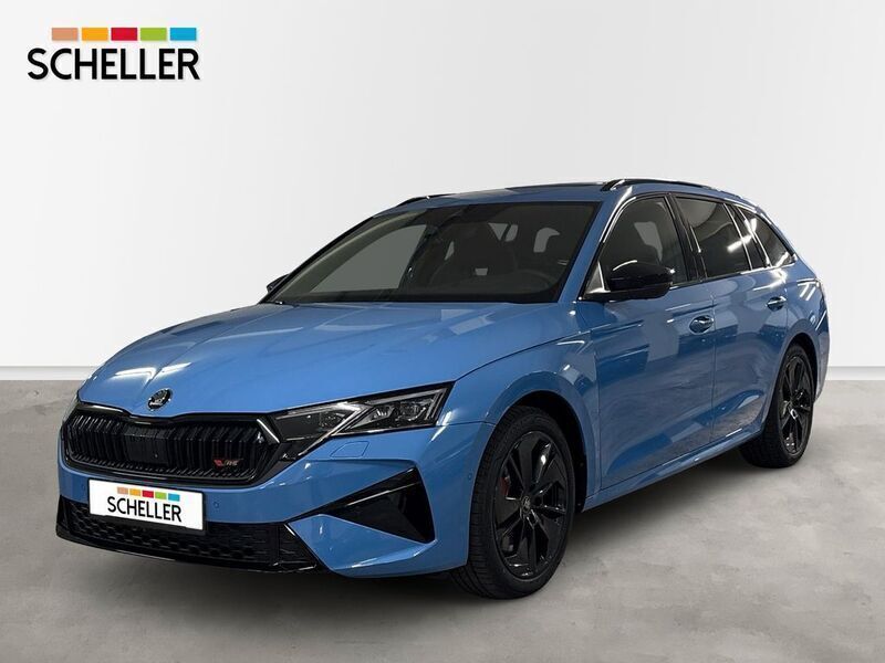 Blau Neu 2025 Skoda Octavia RS Kombi | 52.550 € - Bild 1/4