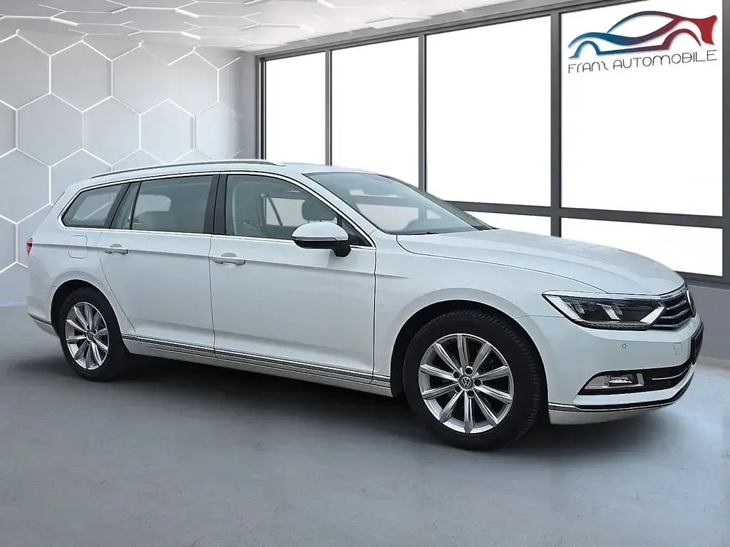 Brugt VW Passat Highline 190 HK (139 kW) 2018 Hvid Stationcar