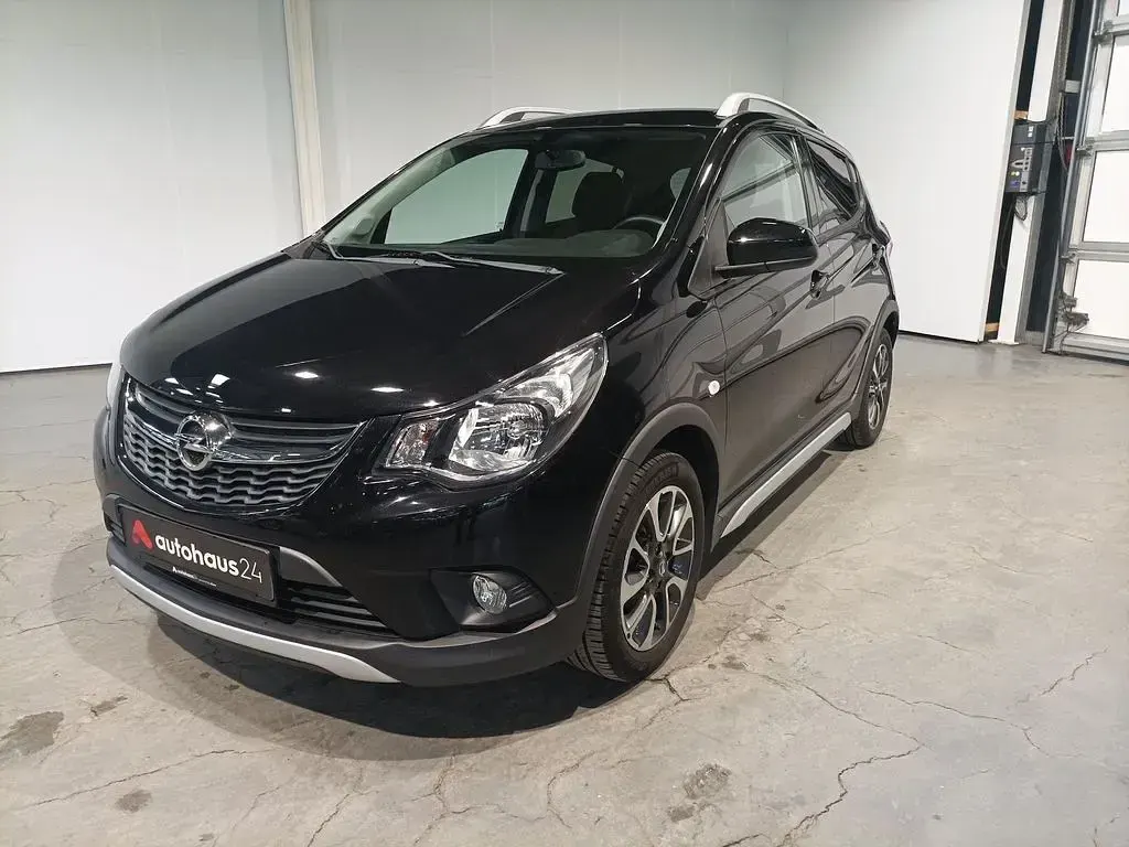 Gebraucht Opel Karl Rocks 73 PS (53 kW) 2019 Schwarz Kleinwagen