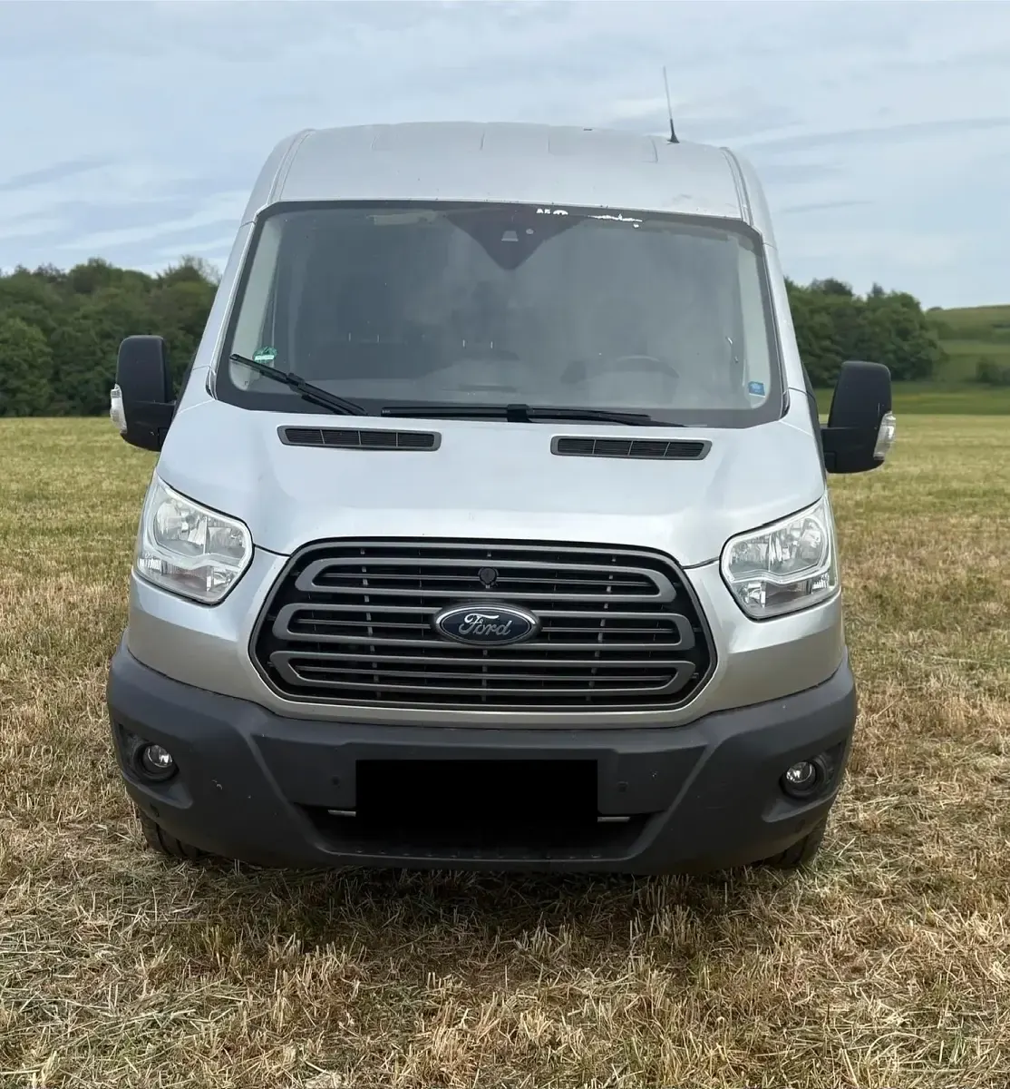 Używany Ford Transit 131 KM (96 kW) 2017 Srebrny Minivan