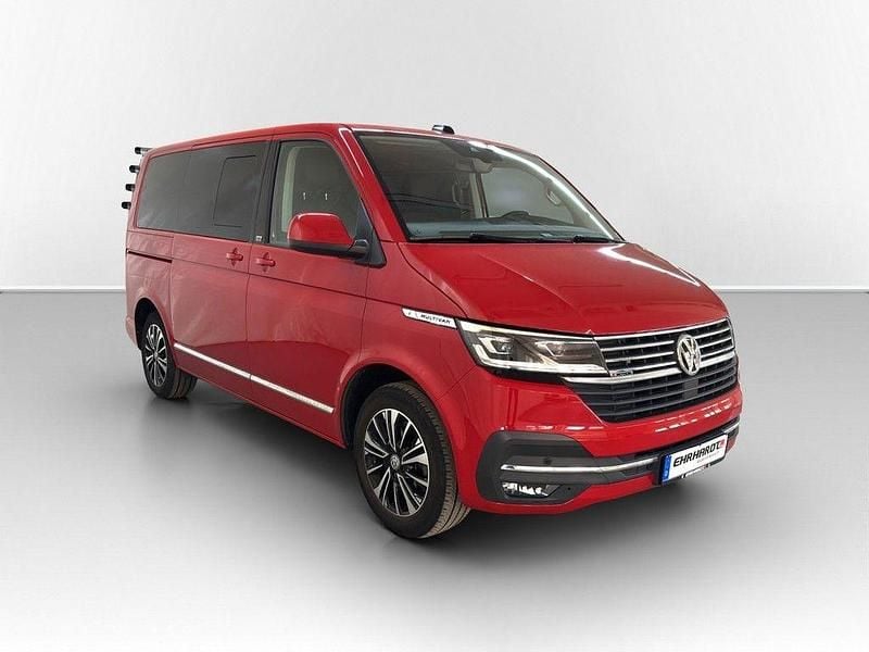 Second-hand VW Multivan 204 CP (150 kW) 2022 Roșu Monovolum