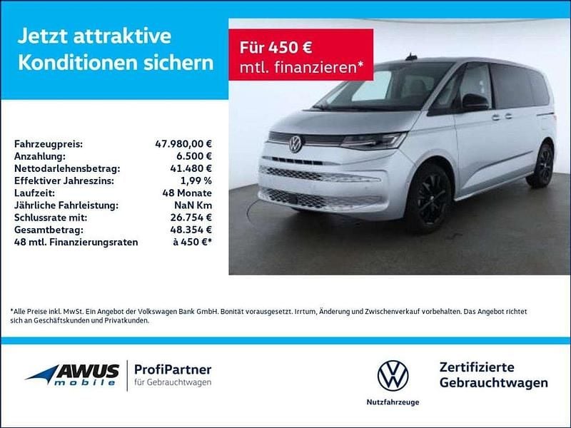 Gebraucht VW Multivan Life 150 PS (110 kW) 2024 Silber Van