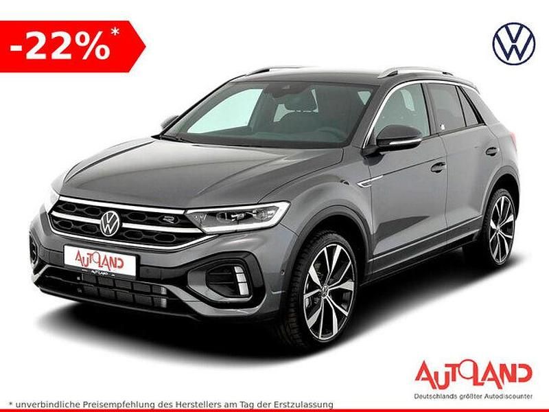 Grau Neu 2025 VW T-Roc R-line SUV | 39.490 € (Guter Preis) - Bild 1/4