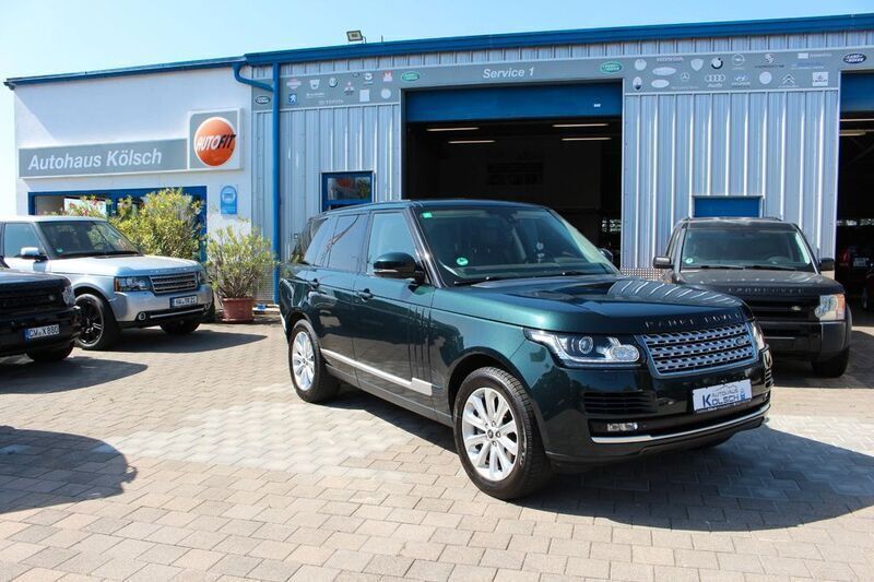 Grün Gebraucht 2013 Land Rover Range Rover Vogue SUV | 31.500 € (Etwas zu teuer) - Bild 1/4