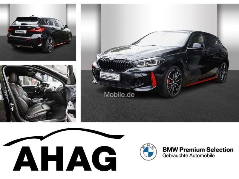 Schwarz Gebraucht 2021 BMW 128 Comfort Edition Limousine | 29.970 € (Fairer Preis) - Bild 1/2