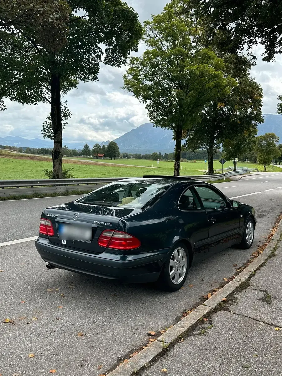 Gebraucht Mercedes CLK230 1998 Schwarz Coupé