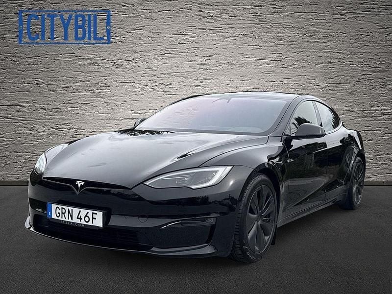 Schwarz Gebraucht 2023 Tesla Model S Limousine | 65.900 € (Fairer Preis) - Bild 1/4