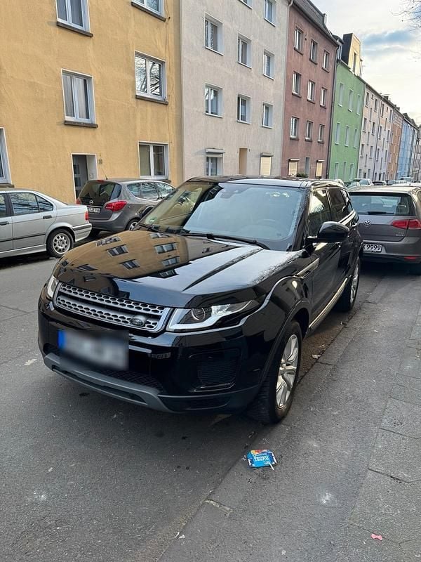 Schwarz Gebraucht 2018 Land Rover Range Rover evoque SUV | 18.000 € (Superpreis) - Bild 1/4