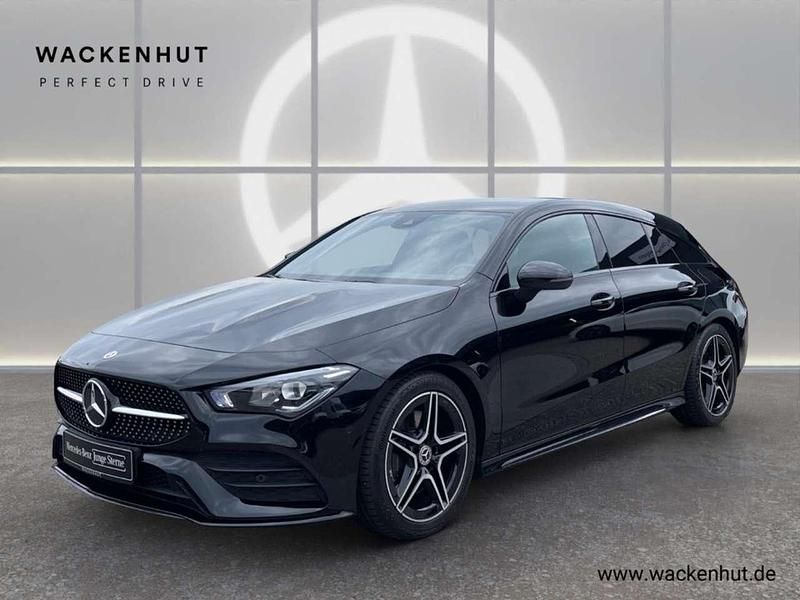 Nachtschwarz Gebraucht 2022 Mercedes CLA220 AMG Limousine | 34.800 € (Fairer Preis) - Bild 1/4