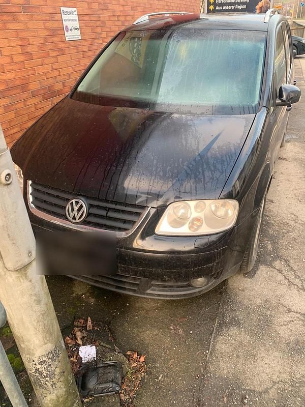 Gebraucht VW Touran 136 PS (100 kW) 2003 Schwarz Van / Kleinbus