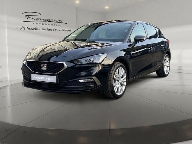 Gebraucht Seat Leon Style 110 PS (80 kW) 2024 Schwarz (midnight schwarz metallic) Kleinwagen