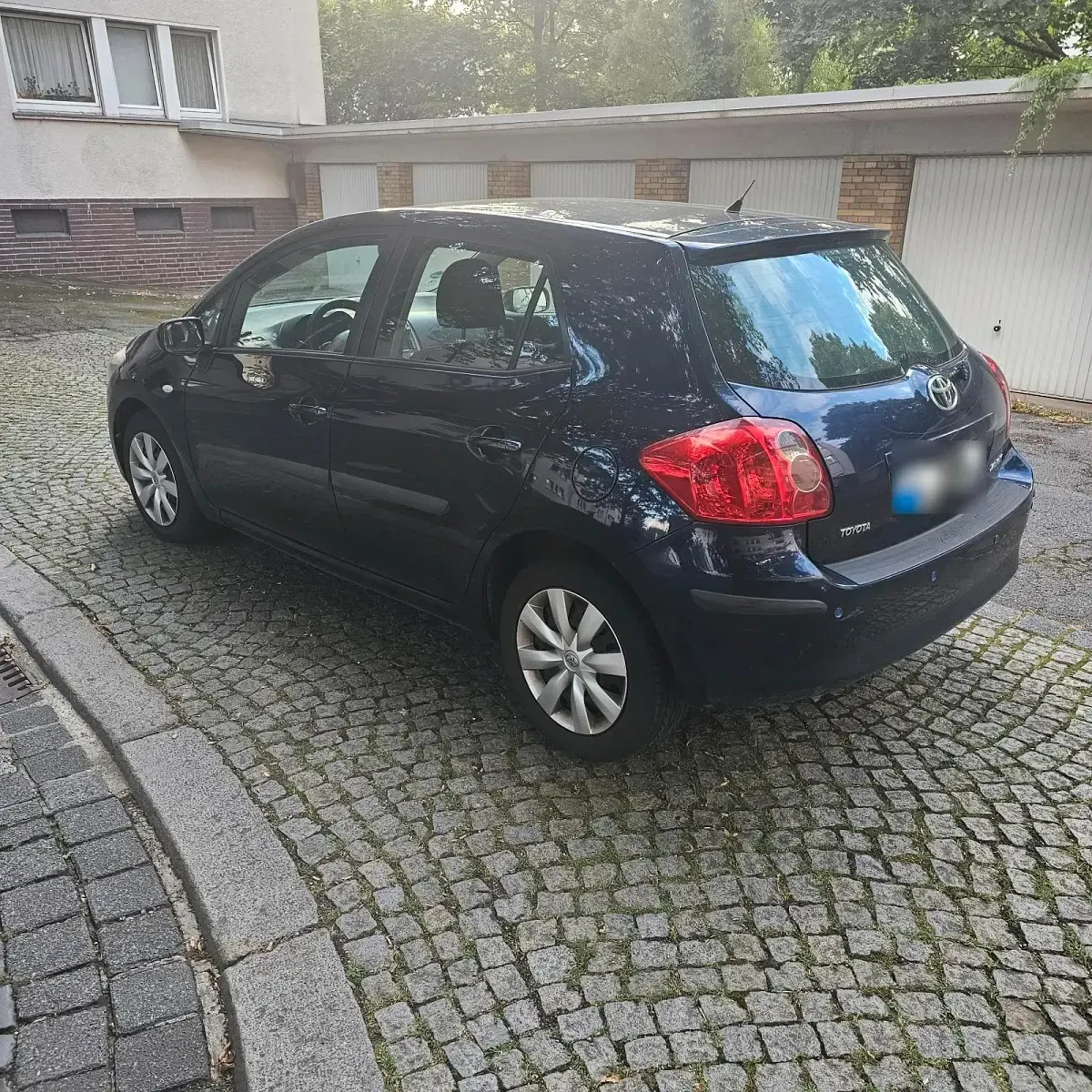 Gebraucht Toyota Auris 124 PS (91 kW) 2007 Blau Kleinwagen