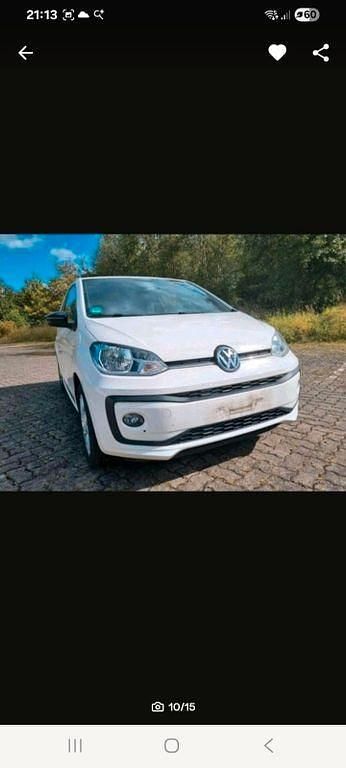 Gebraucht VW up! CLUB 75 PS (55 kW) 2017 Weiß Kleinwagen