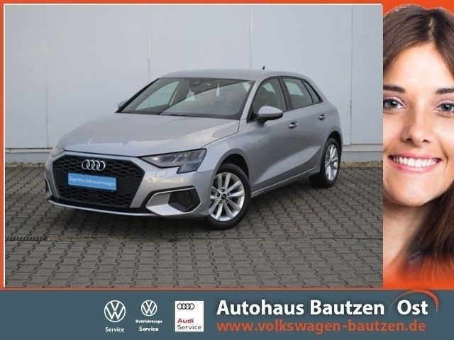 Florettsilber metallic Gebraucht 2022 Audi A3 Sportback Basis Limousine | 22.840 € (Guter Preis) - Bild 1/4