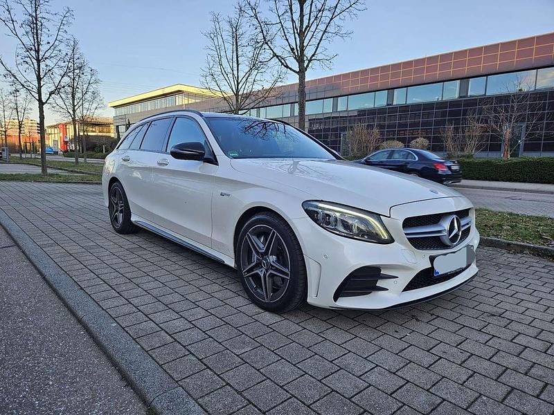 Weiß Gebraucht 2019 Mercedes C450 AMG AMG Kombi | 44.499 € - Bild 1/4