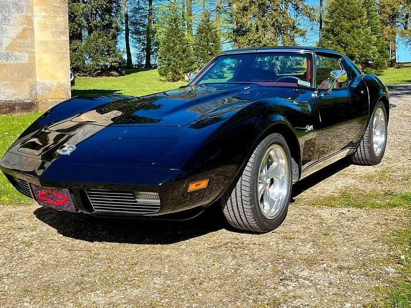 Second-hand Corvette C3 544 CP (400 kW) 1973 Negru