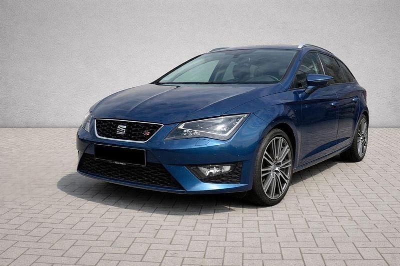 Usado Seat Leon ST FR-Line 150 HP (110 kW) 2015 Azul Carrinha
