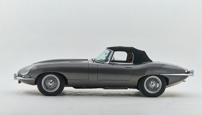 Usata Jaguar E-Type 1963 Grigio Cabrio