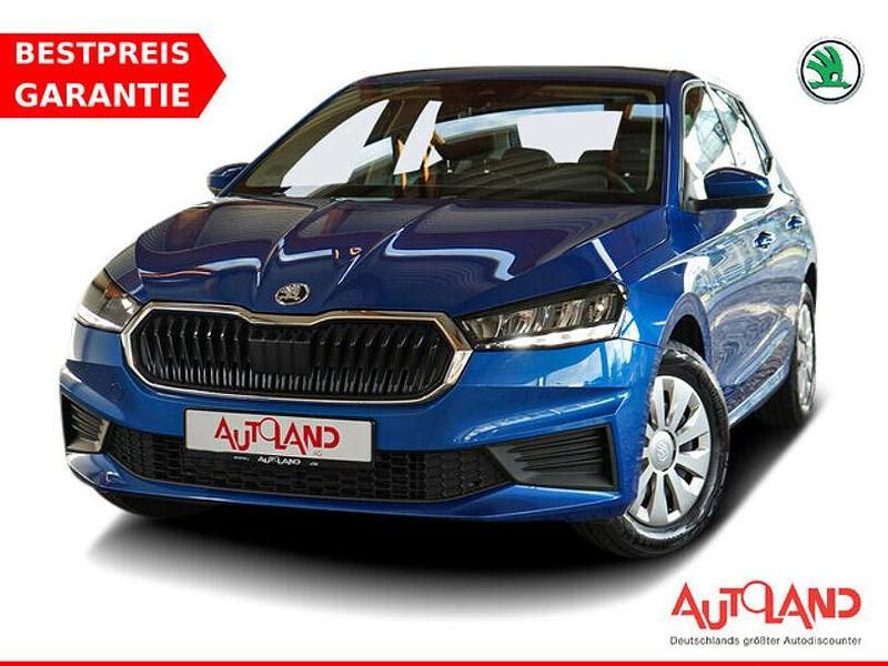 Blau Gebraucht 2022 Skoda Fabia Active Kleinwagen | 15.950 € (Etwas zu teuer) - Bild 1/4