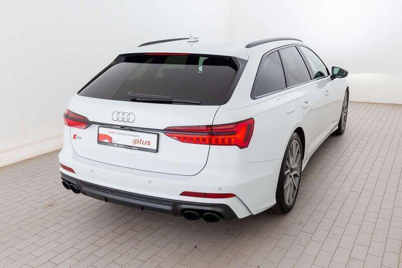 Gebraucht Audi S6 Ambiente 344 PS (253 kW) 2022 Gletscherweiß metallic Kombi