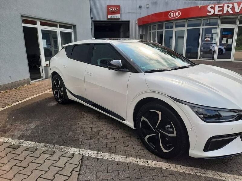 Gebraucht Kia EV6 GT-Line 239 kW (325 PS) 2023 (swp) snow white pearl m SUV
