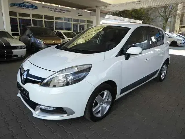 Gebraucht Renault Scénic III Dynamique 116 PS (85 kW) 2013 Weiß Van / Kleinbus