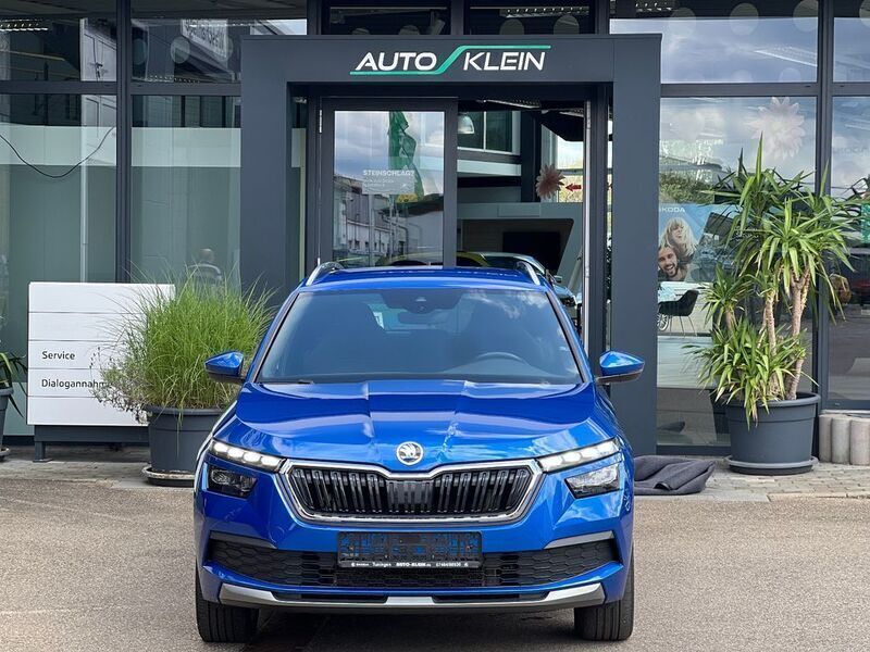 Blau Gebraucht 2020 Skoda Kamiq Style SUV | 18.500 € (Fairer Preis) - Bild 1/4