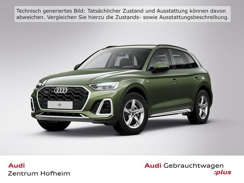 Grün Gebraucht 2022 Audi Q5 S-Line SUV | 35.930 € (Superpreis) - Bild 1/4