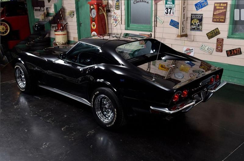 Usata Corvette Stingray 250 CV (183 kW) 1973 Nero Cabrio