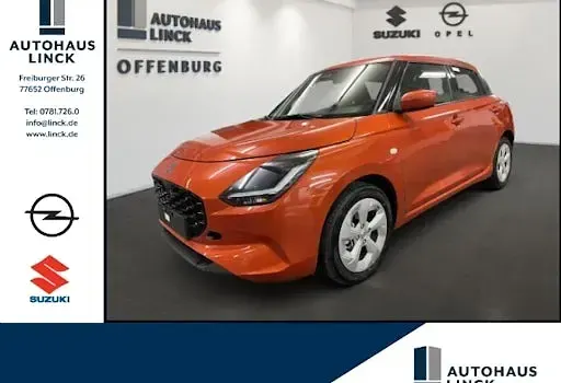 Neu Suzuki Swift Comfort 83 PS (61 kW) 2025 Orange Kleinwagen