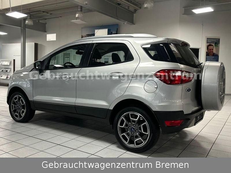 Gebraucht Ford Ecosport Titanium 125 PS (91 kW) 2015 Silber SUV