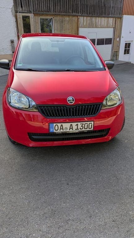 Gebraucht Skoda Citigo Active 60 PS (44 kW) 2013 Rot Kleinwagen