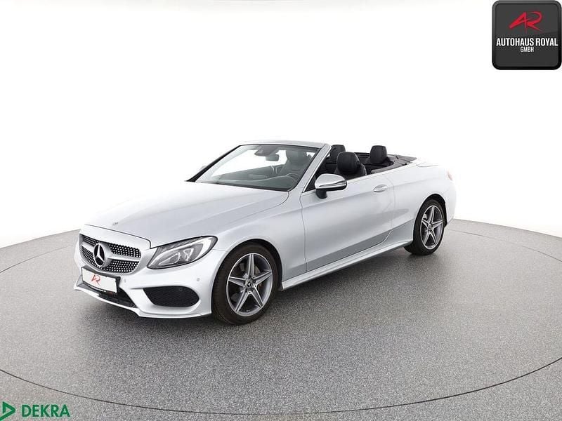 Gebraucht Mercedes C220 AMG 170 PS (125 kW) 2018 Silber Cabrio