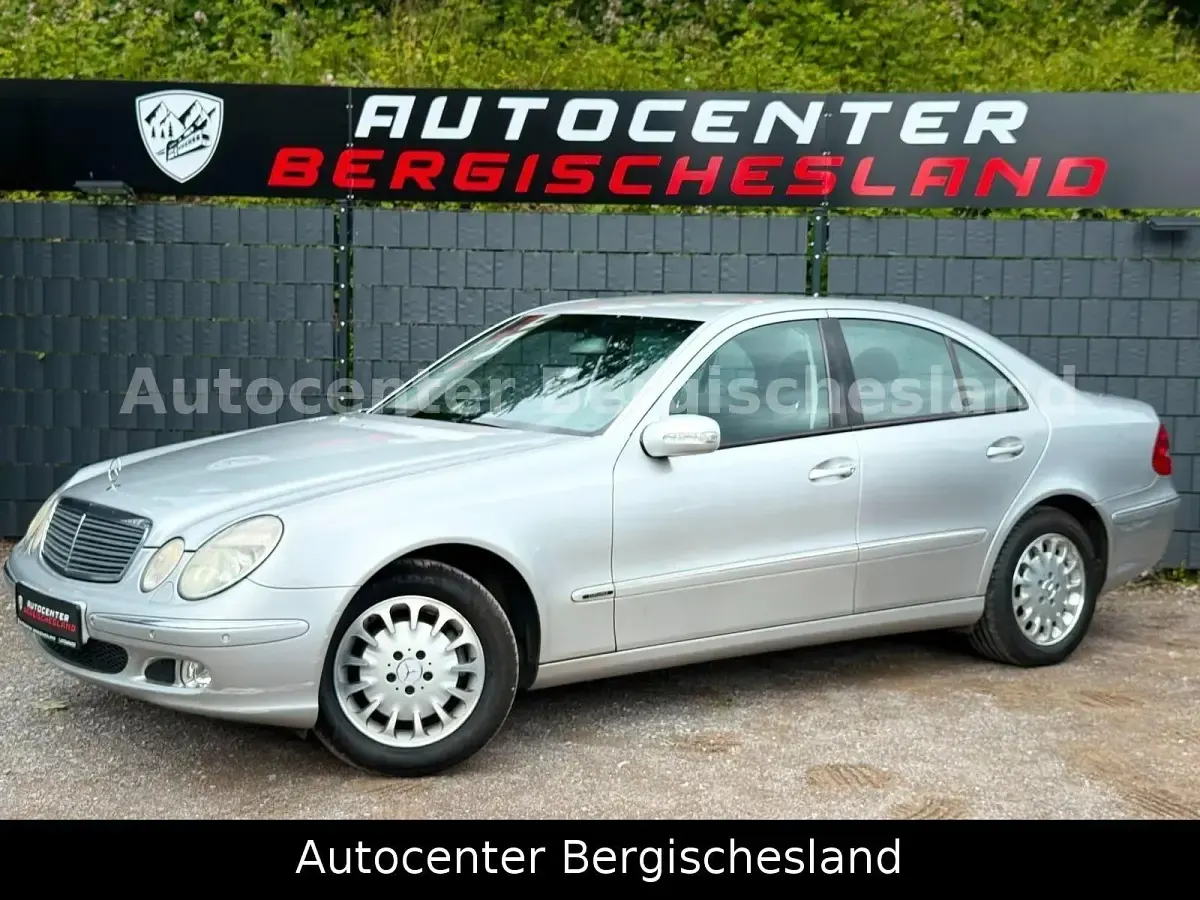 Gebraucht Mercedes E270 Elegance 177 PS (130 kW) 2002 Silber Limousine