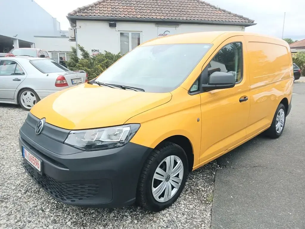 Gebraucht VW Caddy Maxi 122 PS (89 kW) 2022 Gelb Van / Kleinbus