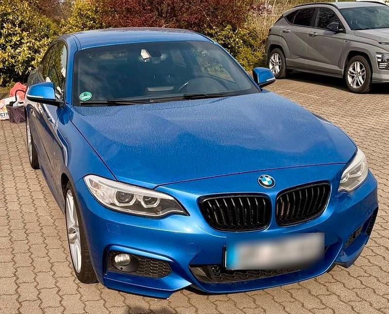 Second-hand BMW 220 M Performance 200 CP (147 kW) 2014 Albastru Coupe